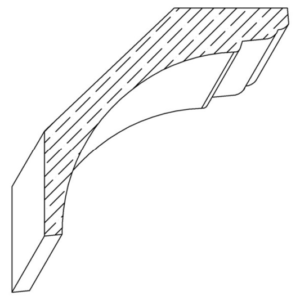 crown mould profile image TDT50