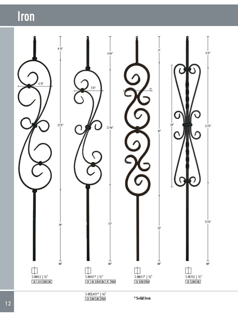 iron balusters page