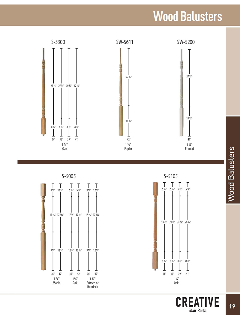 wood balusters page