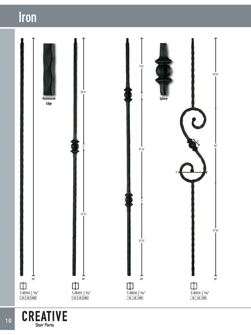 iron balusters page
