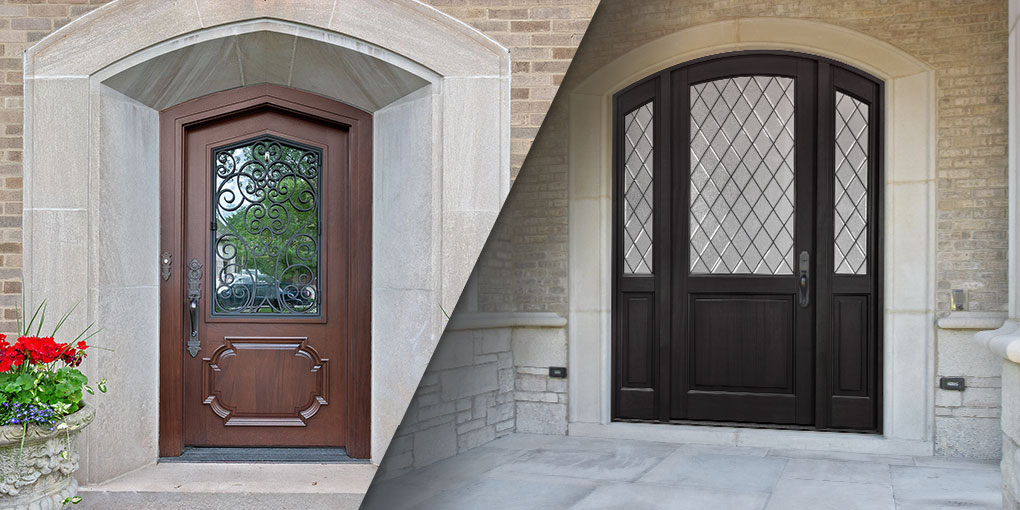A snapshot of two elegant wooden doors, embodying the rich heritage and beauty of timeless architecture.